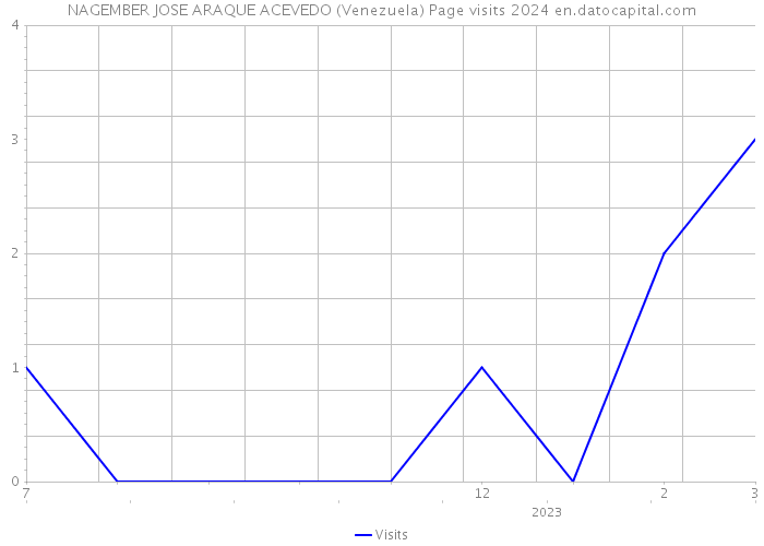 NAGEMBER JOSE ARAQUE ACEVEDO (Venezuela) Page visits 2024 