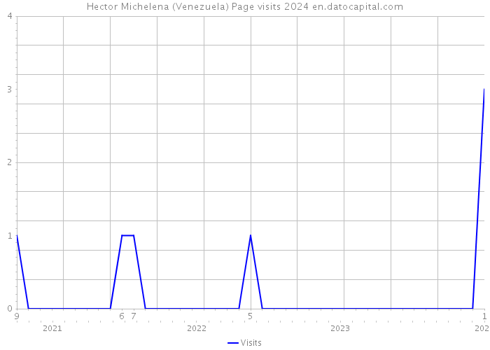 Hector Michelena (Venezuela) Page visits 2024 