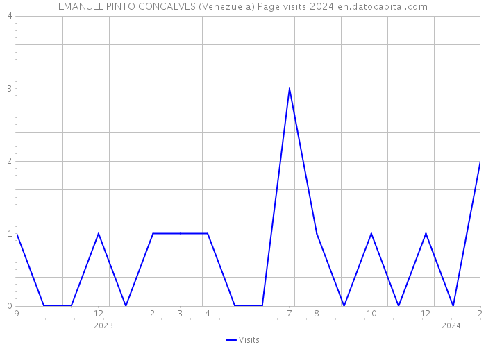 EMANUEL PINTO GONCALVES (Venezuela) Page visits 2024 