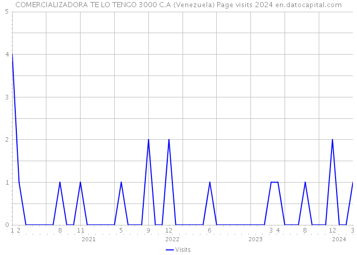 COMERCIALIZADORA TE LO TENGO 3000 C.A (Venezuela) Page visits 2024 