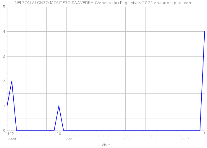 NELSON ALONZO MONTERO SAAVEDRA (Venezuela) Page visits 2024 