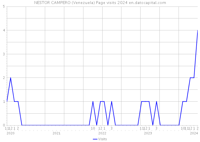 NESTOR CAMPERO (Venezuela) Page visits 2024 
