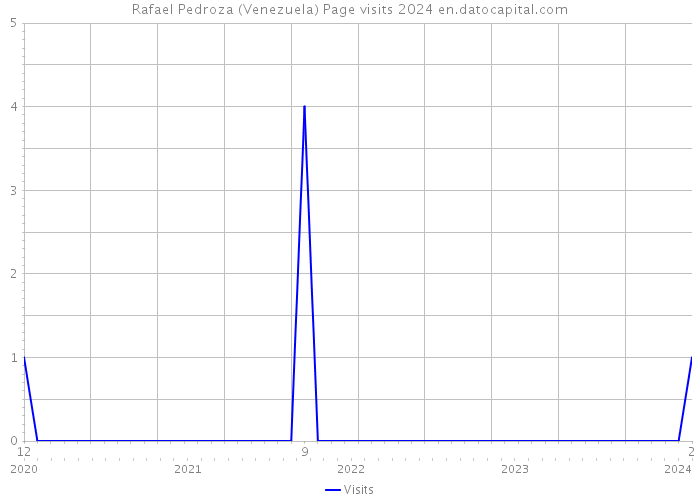 Rafael Pedroza (Venezuela) Page visits 2024 