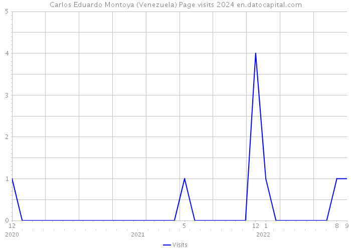 Carlos Eduardo Montoya (Venezuela) Page visits 2024 