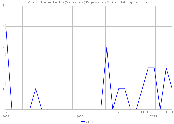 MIGUEL MAGALLANES (Venezuela) Page visits 2024 