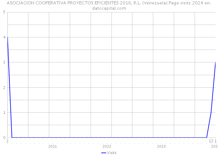 ASOCIACION COOPERATIVA PROYECTOS EFICIENTES 2016, R.L. (Venezuela) Page visits 2024 