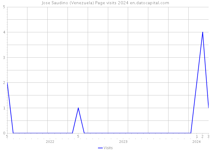 Jose Saudino (Venezuela) Page visits 2024 