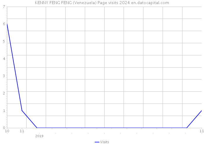KENNY FENG FENG (Venezuela) Page visits 2024 