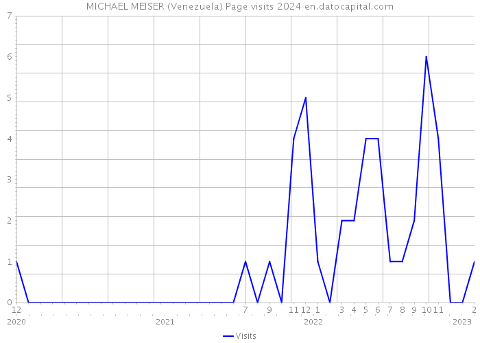 MICHAEL MEISER (Venezuela) Page visits 2024 
